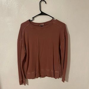Burnt orange crewneck